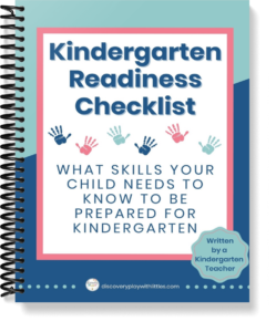 Kindergarten Readiness Checklist PDF