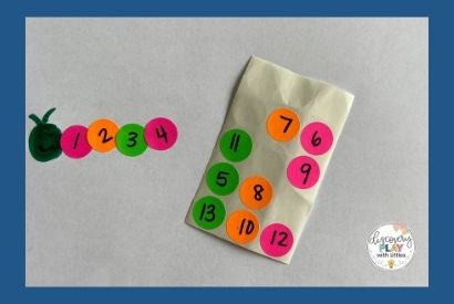 Number Recognition Dot Stickers Ideas