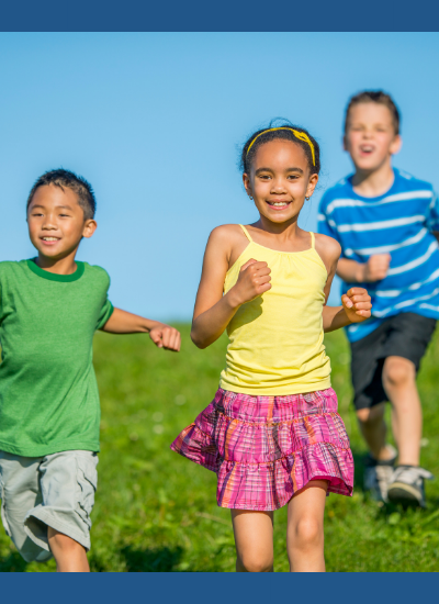 Image of Kids playing outdoors