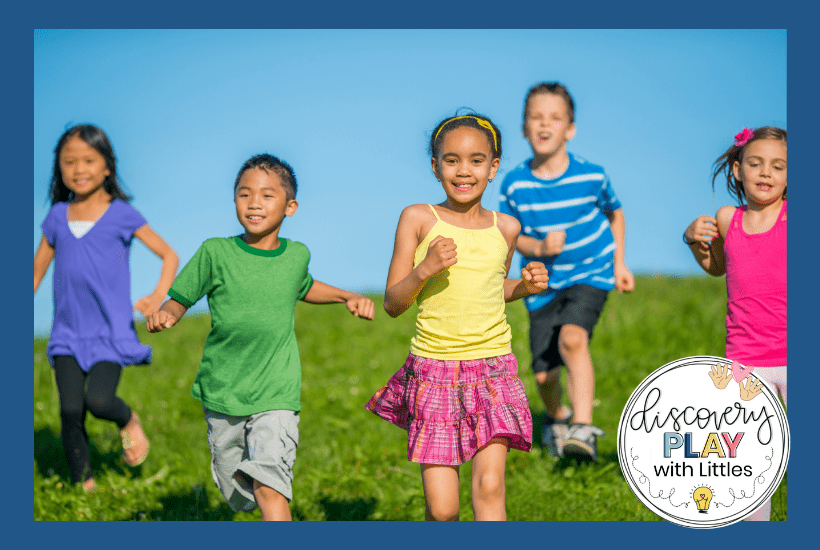 Image of Kids playing outdoors