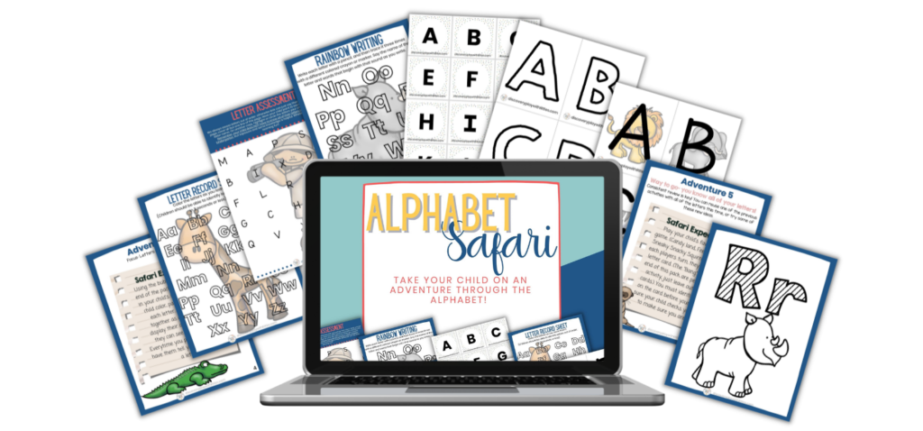 Alphabet Safari Activities for Preschoolers