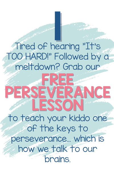 Grab your free perseverance lesson